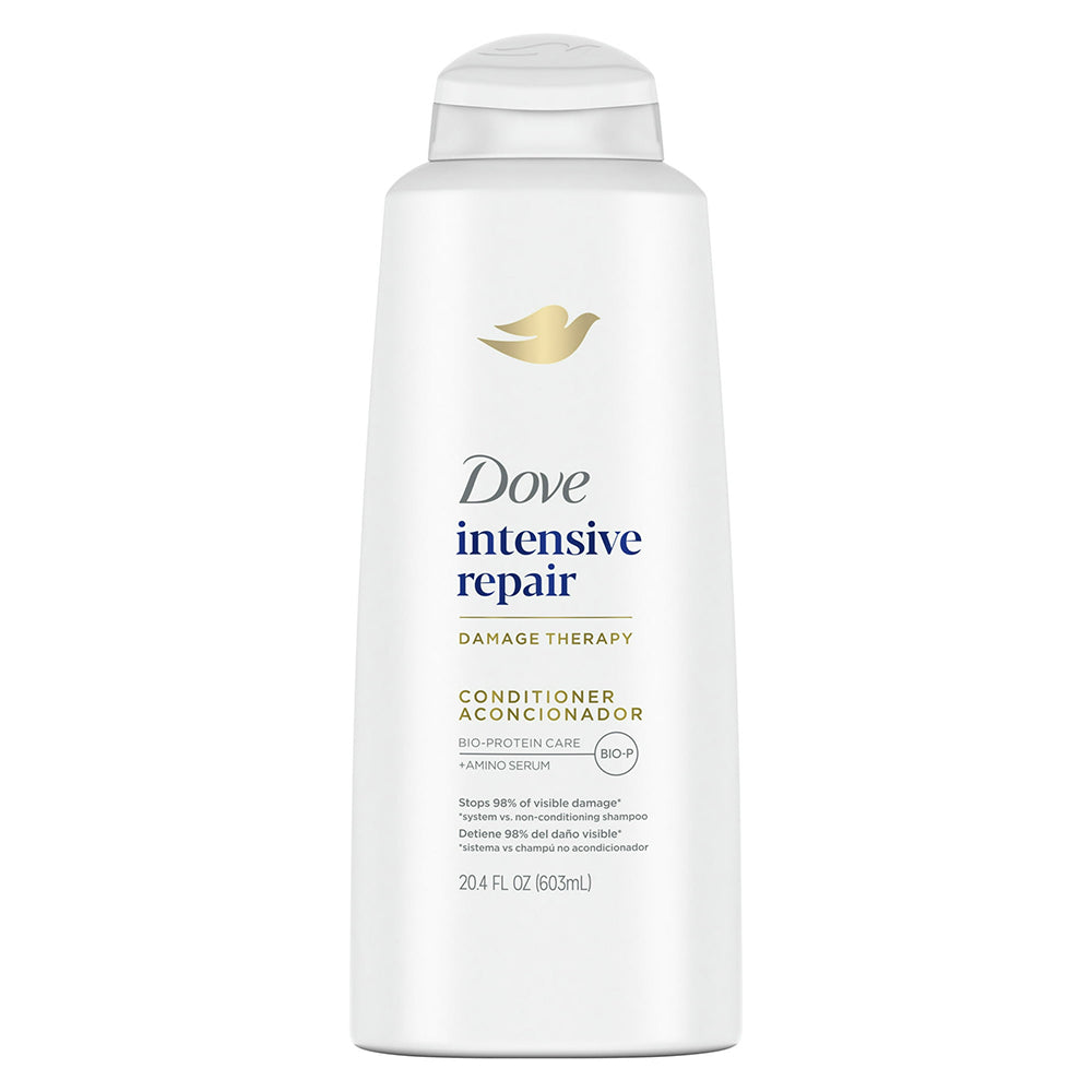 Dove Intense Repair Conditioner Strengthens and Nourishes Damaged Hair 20.4Oz (603ml)